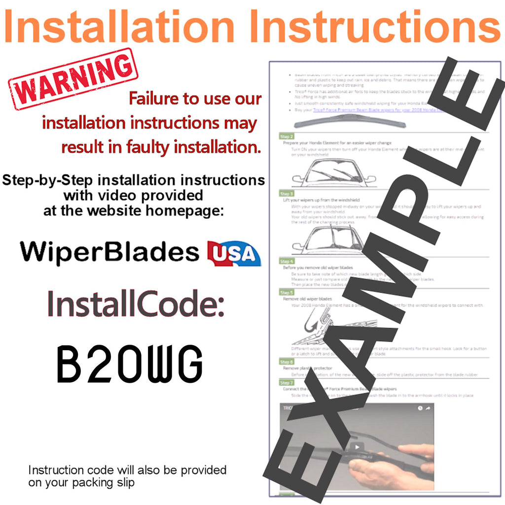 Install Instructions & video for 2011 Saab 9-3 Pulse Wiper Blades - WiperBladesUSA