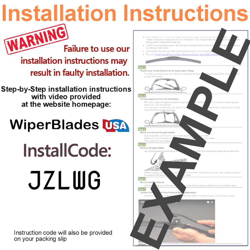 Install Instructions & video for 2019 Cadillac XT4 Pulse Wiper Blades - WiperBladesUSA