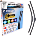 Wiper blades set for 2000 Chrysler Sebring with 2yr Warranty - WiperBladesUSA - Size Correct
