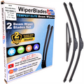 Wiper blades set for 2014 Mercedes-Benz E63 AMG S including rear wiper with 2yr Warranty - WiperBladesUSA - Size Correct