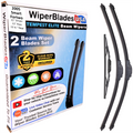Wiper blades set for 2005 Smart Fortwo including rear wiper with 2yr Warranty - WiperBladesUSA - Size Correct