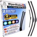 Wiper blades set for 2007 Suzuki Grand Vitara including rear wiper with 1yr Warranty - WiperBladesUSA - Size Correct