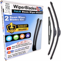 Wiper blades set for 2013 Volvo XC90 including rear wiper with 1yr Warranty - WiperBladesUSA - Size Correct