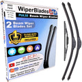 Wiper blades set for 2022 Ford Transit Connect including rear wiper with 1yr Warranty - WiperBladesUSA - Size Correct