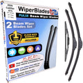 Wiper blades set for 2026 Cadillac XT5 including rear wiper with 1yr Warranty - WiperBladesUSA - Size Correct