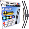 Wiper blades set for 2026 Jeep Wrangler including rear wiper with 1yr Warranty - WiperBladesUSA - Size Correct
