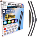 Wiper blades set for 2026 Jeep Wrangler including rear wiper with 2yr Warranty - WiperBladesUSA - Size Correct